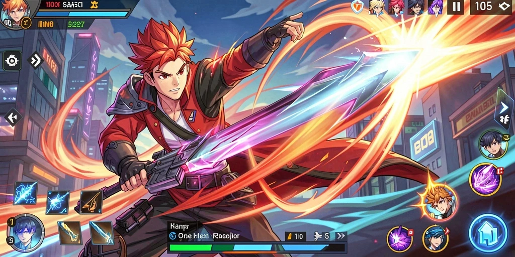 Bermain bersama teman dalam mode multiplayer yang menyenangkan.
