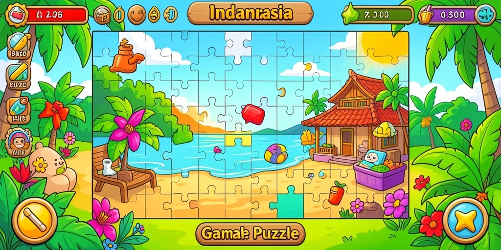 Screenshot proyek misi dengan grafis detail yang menakjubkan.